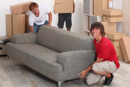 Eco-friendly packing materials in use