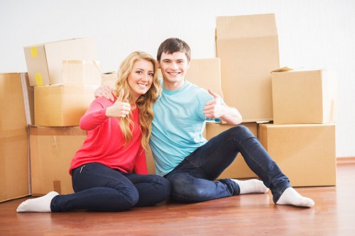 London-based movers handling large furniture items